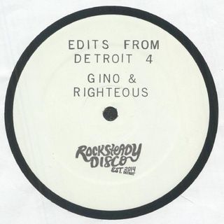 Gino, DJ Righteous — Edits From Detroit Vol 4 vinyl cover