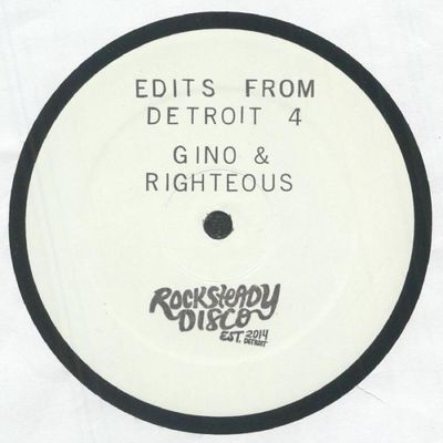 Gino, DJ Righteous — Edits From Detroit Vol 4 vinyl cover