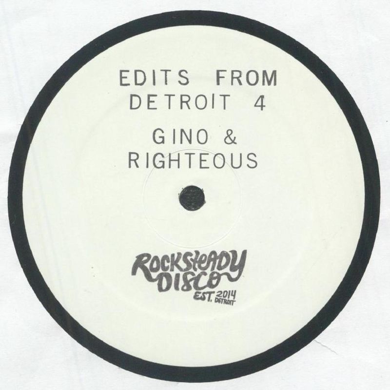 Gino, DJ Righteous — Edits From Detroit Vol 4 vinyl cover