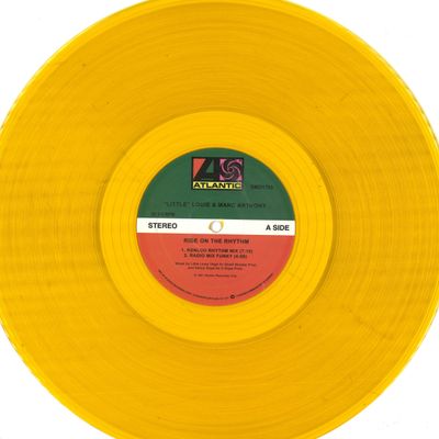 Louie Vega, Marc Anthony — Ride On The Rhythm vinyl cover