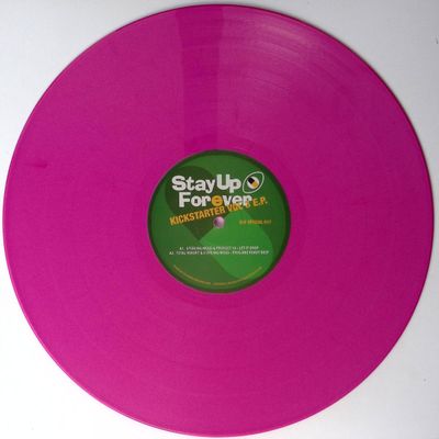 Various — Kickstarter Vol 3 E.P. vinyl cover