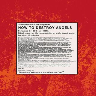 Coil — How to Destroy Angels vinyl cover