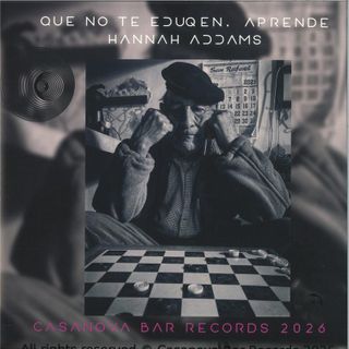Hannah Addams — Que no te eduquen, aprende! vinyl cover