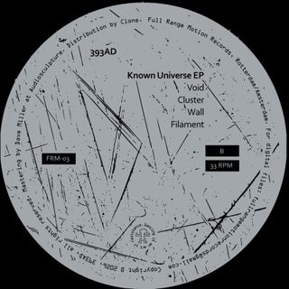 393AD — Known Universe EP vinyl cover