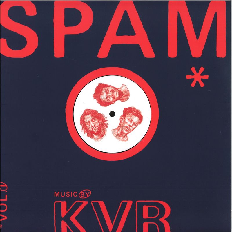 Kvr — SPAM VOL.1 LP vinyl cover