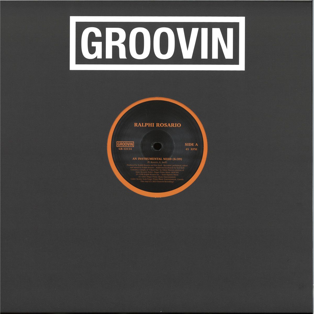 Paul Johnson — Feel The Music (35th Anniversary Edition) (2x12