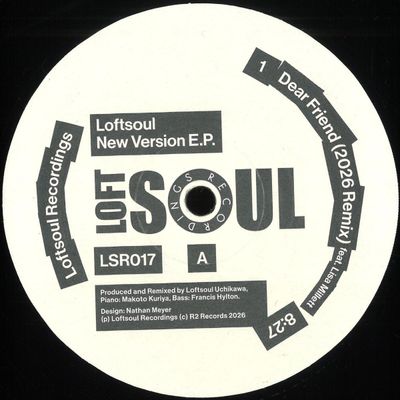 Loftsoul — New Version EP vinyl cover