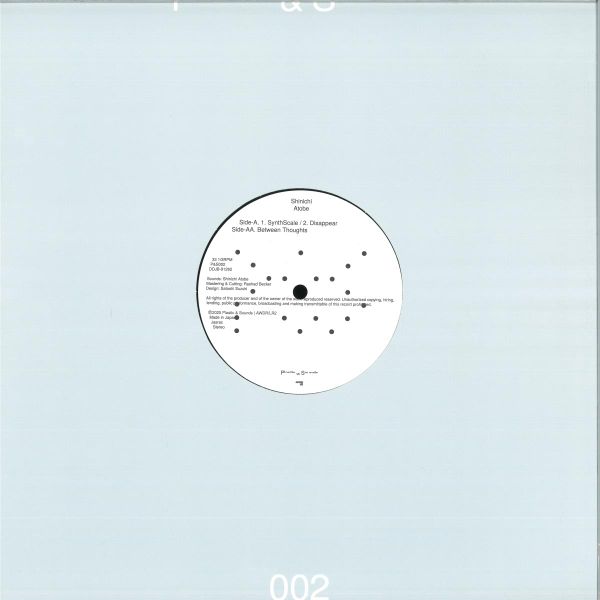Shinichi Atobe — SynthScale vinyl cover