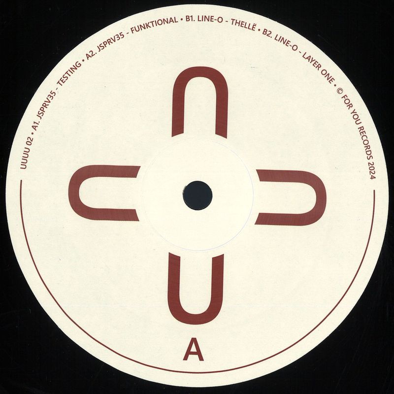 Jsprv35, Line-O — UUUU 02 vinyl cover