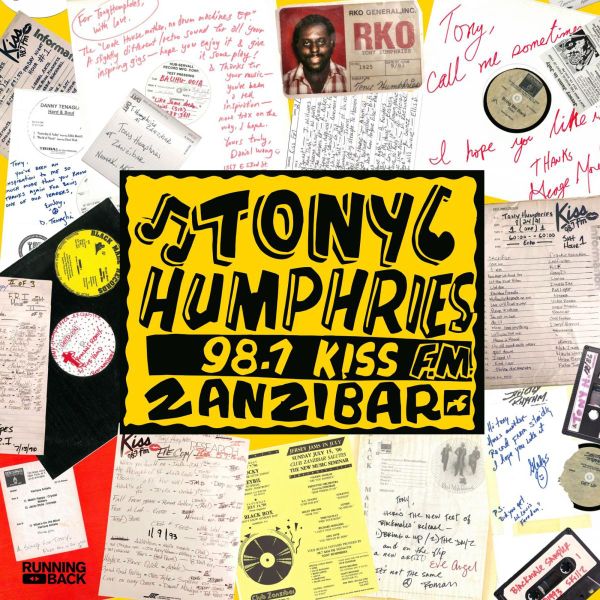 Tony Humphries — Running Back Mastermix: Kiss FM Zanzibar Years Vinyl Part One (LP 3x12") vinyl cover
