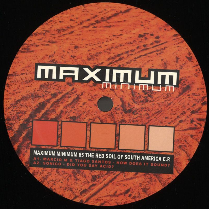 Various — The Red Soil Of South America EP vinyl cover