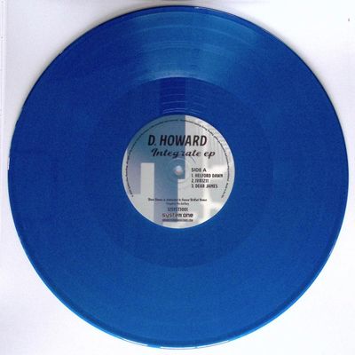 D.Howard — Intergrate EP vinyl cover