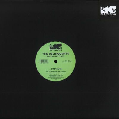 The Delinquents — Discfunktional vinyl cover