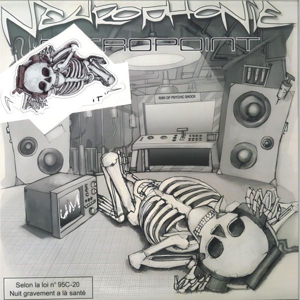 Micropoint — Neurophonie LP 2x12" vinyl cover