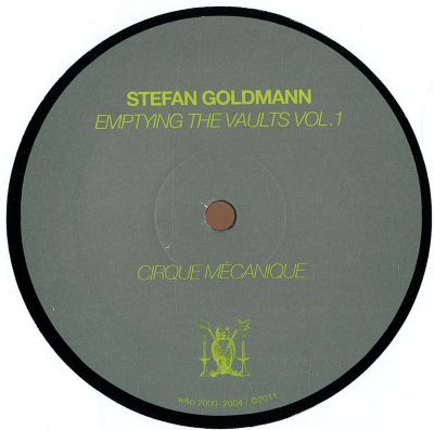 Stefan Goldmann — Emptying The Vaults Vol1 vinyl cover