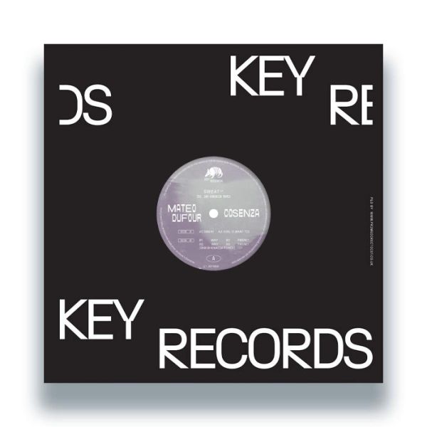 Mateo Dufour, Cosenza — Sweat EP vinyl cover