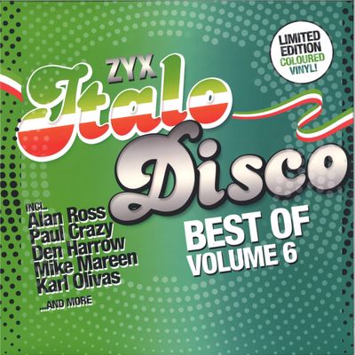 Various — ZYX Italo Disco: Best Of Vol. 6 LP 2x12" vinyl cover