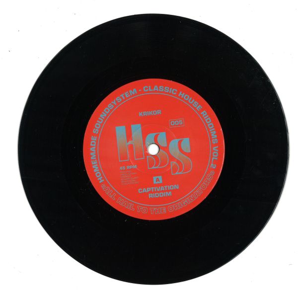 Krikor — Classic House Riddims Vol. 2 vinyl cover