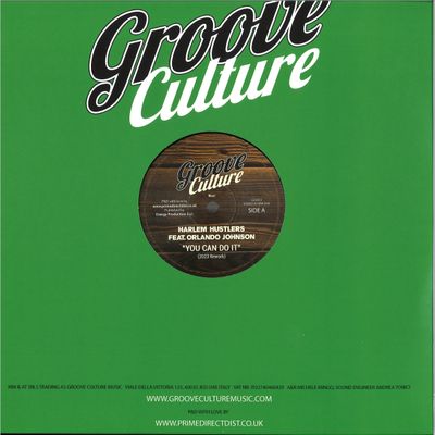 Harlem Hustlers Featuring Orlando Johnson — You Can Do It vinyl cover