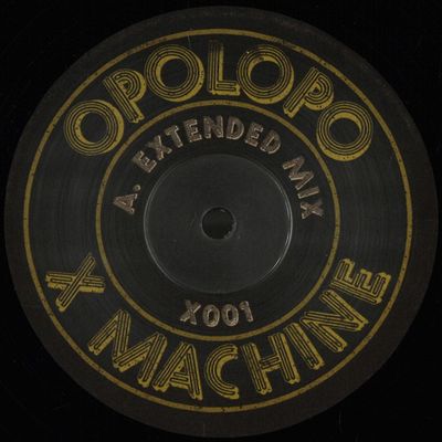 Opolopo — X Machine EP vinyl cover