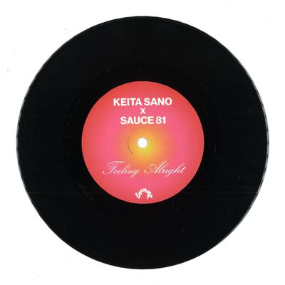 Keita Sano, Sauce81 — Feeling Alright vinyl cover