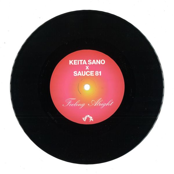 Keita Sano, Sauce81 — Feeling Alright vinyl cover