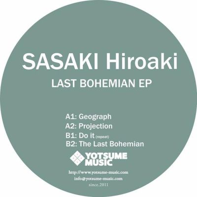 Sasaki Hiroaki — Last Bohemian EP vinyl cover