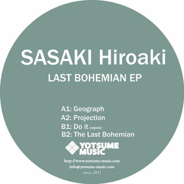Sasaki Hiroaki — Last Bohemian EP vinyl cover
