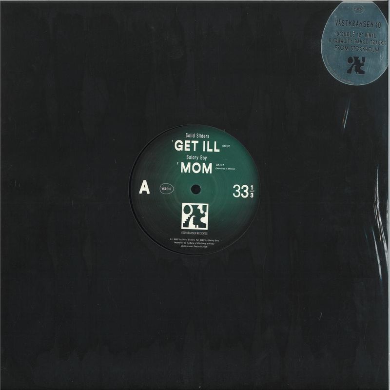 Various — Västkransen 10 LP 2x12" vinyl cover