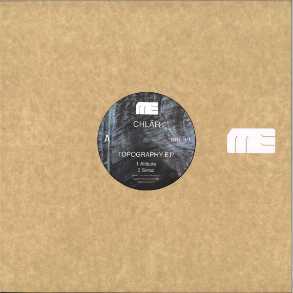 ChlÄR — TOPOGRAPHY EP vinyl cover
