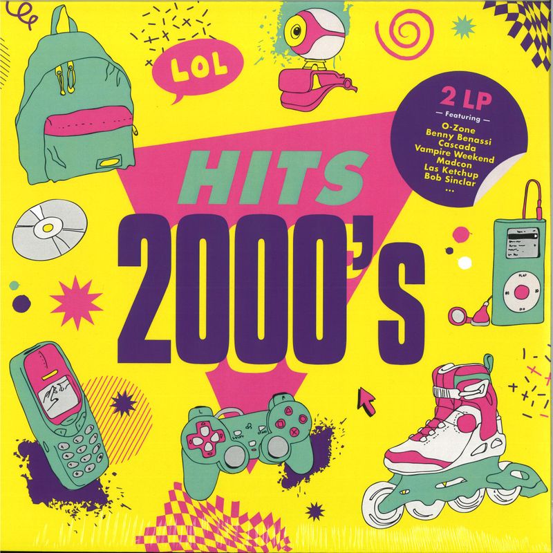 Various — HITS 2000! LP 2x12" vinyl cover