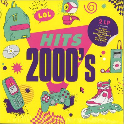 Various — HITS 2000! LP 2x12" vinyl cover
