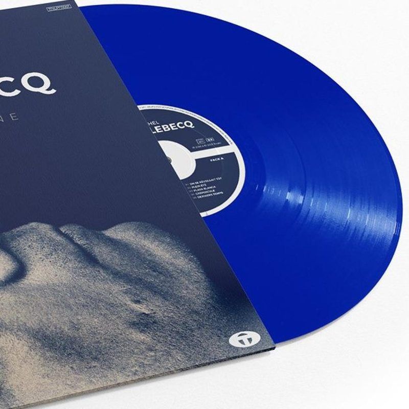 Michel Houellebecq — PRÉSENCE HUMAINE LP vinyl cover