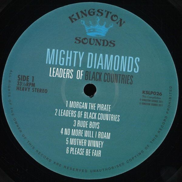 Mighty Diamonds — Leaders Of Black Countries vinyl cover