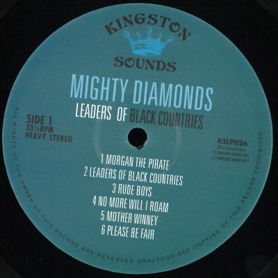 Mighty Diamonds — Leaders Of Black Countries vinyl cover