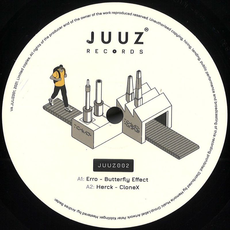 Various — JUUZ 002 vinyl cover