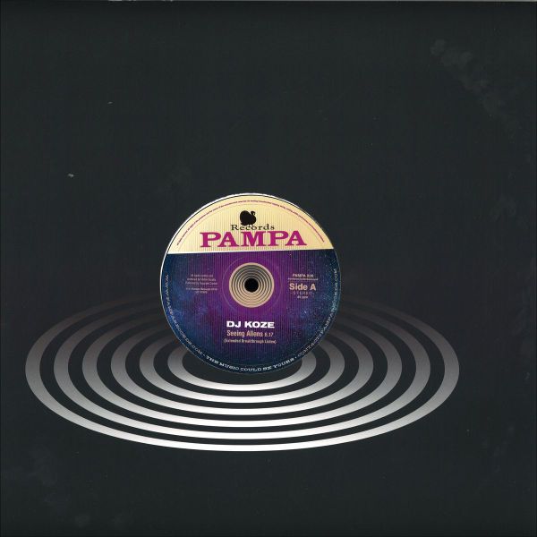 Dj Koze — Seeing Aliens E.P. vinyl cover