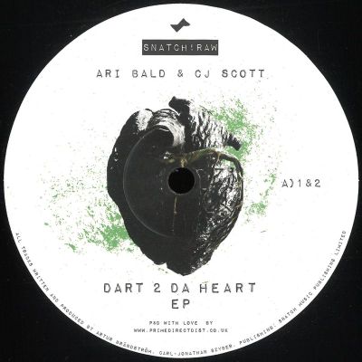 Ari Bald, CJ Scott — Dart 2 Da Heart EP vinyl cover