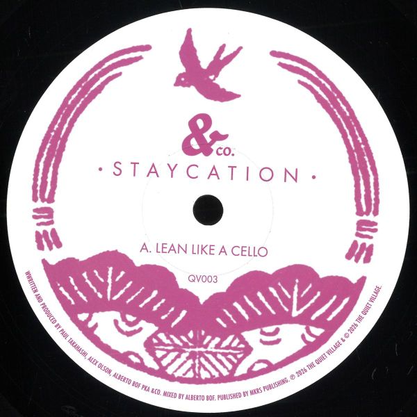 &Co. — Staycation vinyl cover