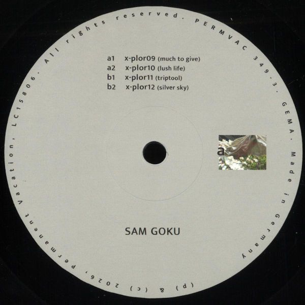 Sam Goku — Explorations 03 vinyl cover