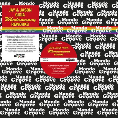 Whodamanny - Gioia - Jay, Jayson — REWORKS EP vinyl cover