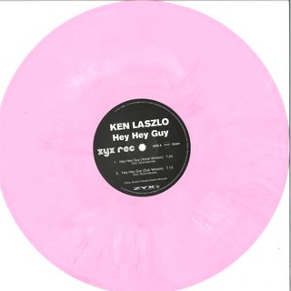 Ken Laszlo — HEY HEY GUY vinyl cover