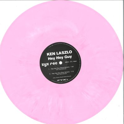 Ken Laszlo — HEY HEY GUY vinyl cover
