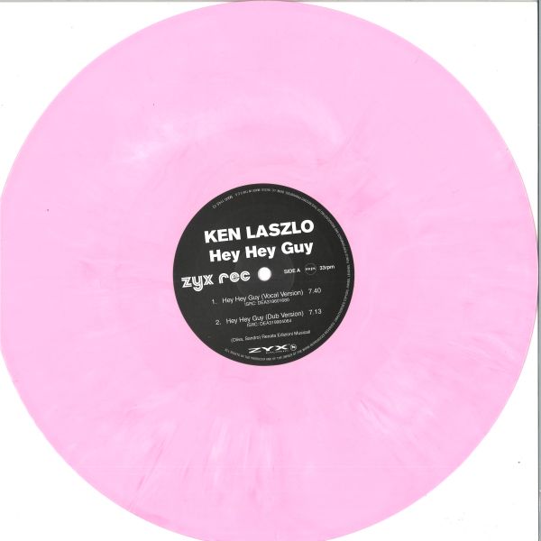 Ken Laszlo — HEY HEY GUY vinyl cover