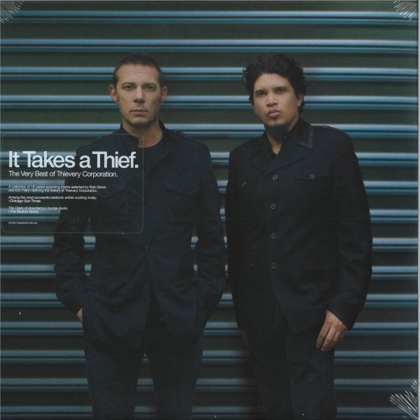 Thievery Corporation — It Takes A Thief LP 2x12" vinyl cover