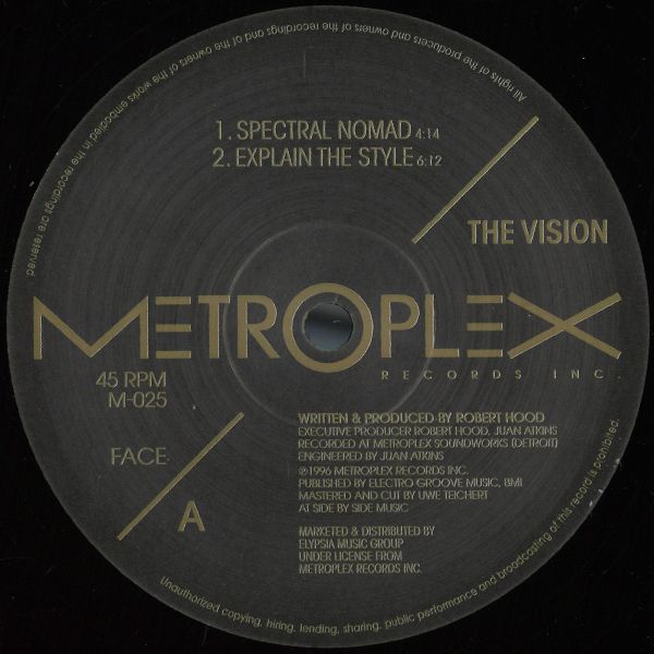 The Vision — Spectral Nomad vinyl cover