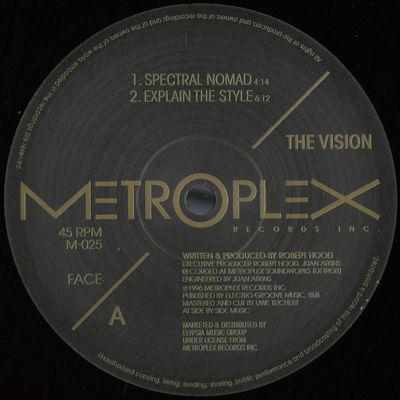The Vision — Spectral Nomad vinyl cover