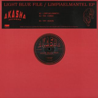Light Blue File — Limpiaelmantel vinyl cover
