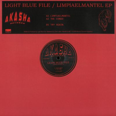 Light Blue File — Limpiaelmantel vinyl cover
