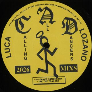 Luca Lozano — 'Calling All Dancers Remixes' EP vinyl cover